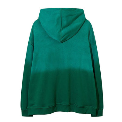 【NIHAOHAO】Gradation color oversized hoodie  NH0021
