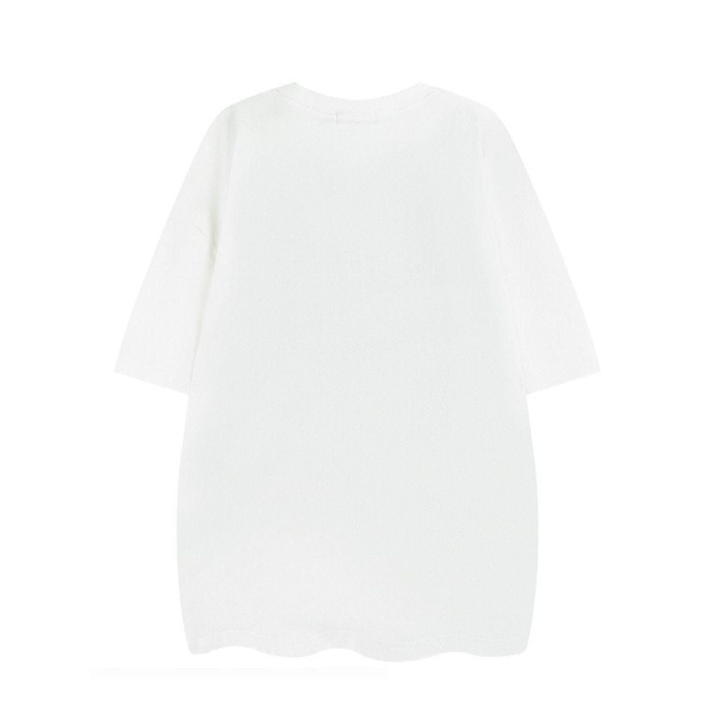【VEG Dream】Dark girl printed loose short-sleeved T-shirt VD0165