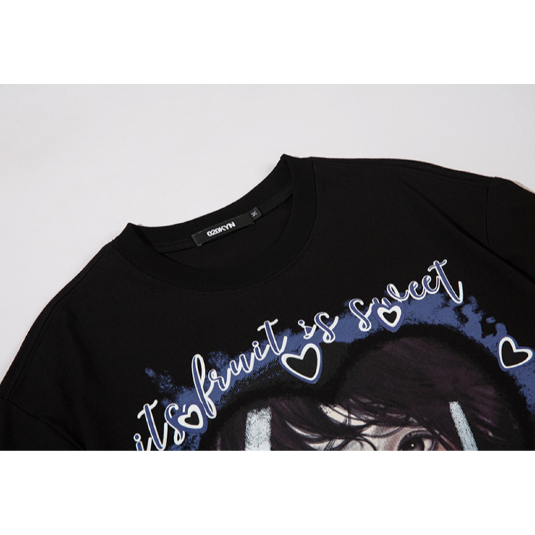 【VEG Dream】Graphic print design T-shirt  VD0147