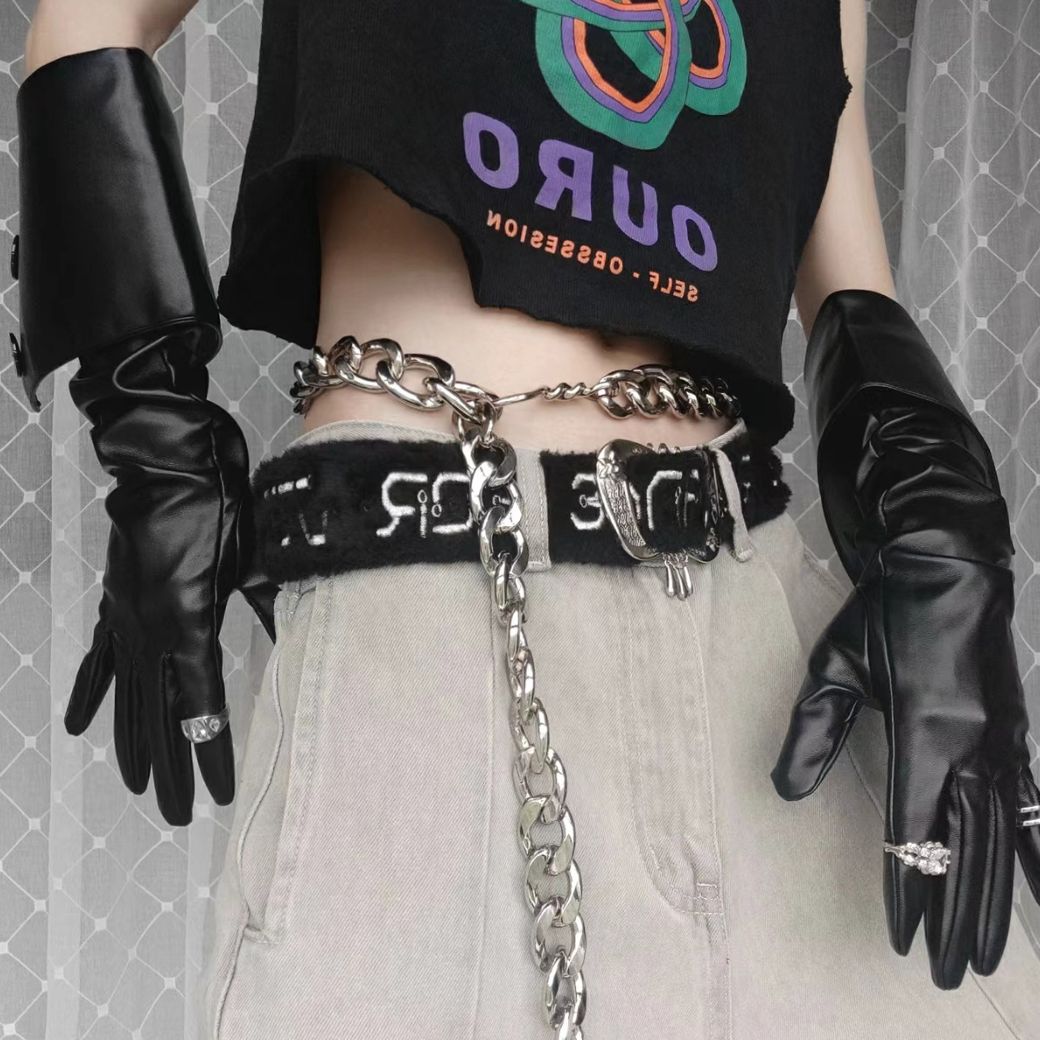 【OURO】Punk design metal waist chain OR0007