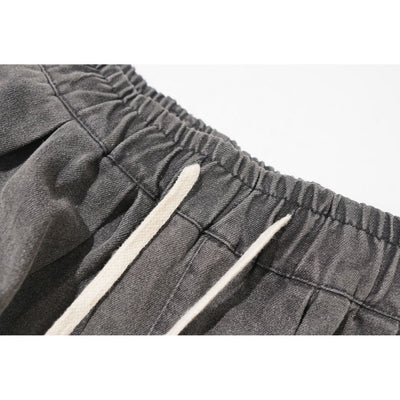 【UUCSCC】Vintage loose straight mop jeans  US0034