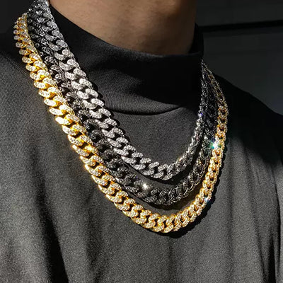 Glitter chain necklace  HL1571