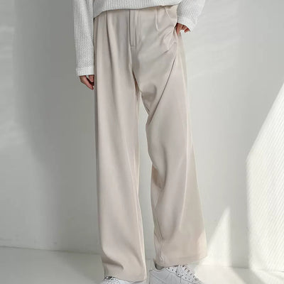 Airy stretch wide pants HL1334