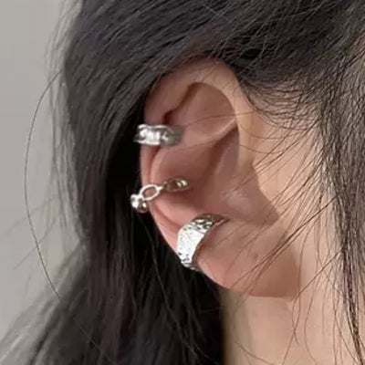 3-set silver ear cuff  HL1572