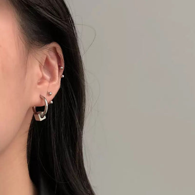 Brock accessory silver earrings HL1433