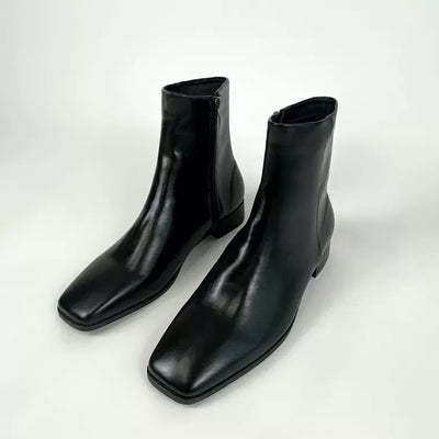 Square toe noble boots HL2214