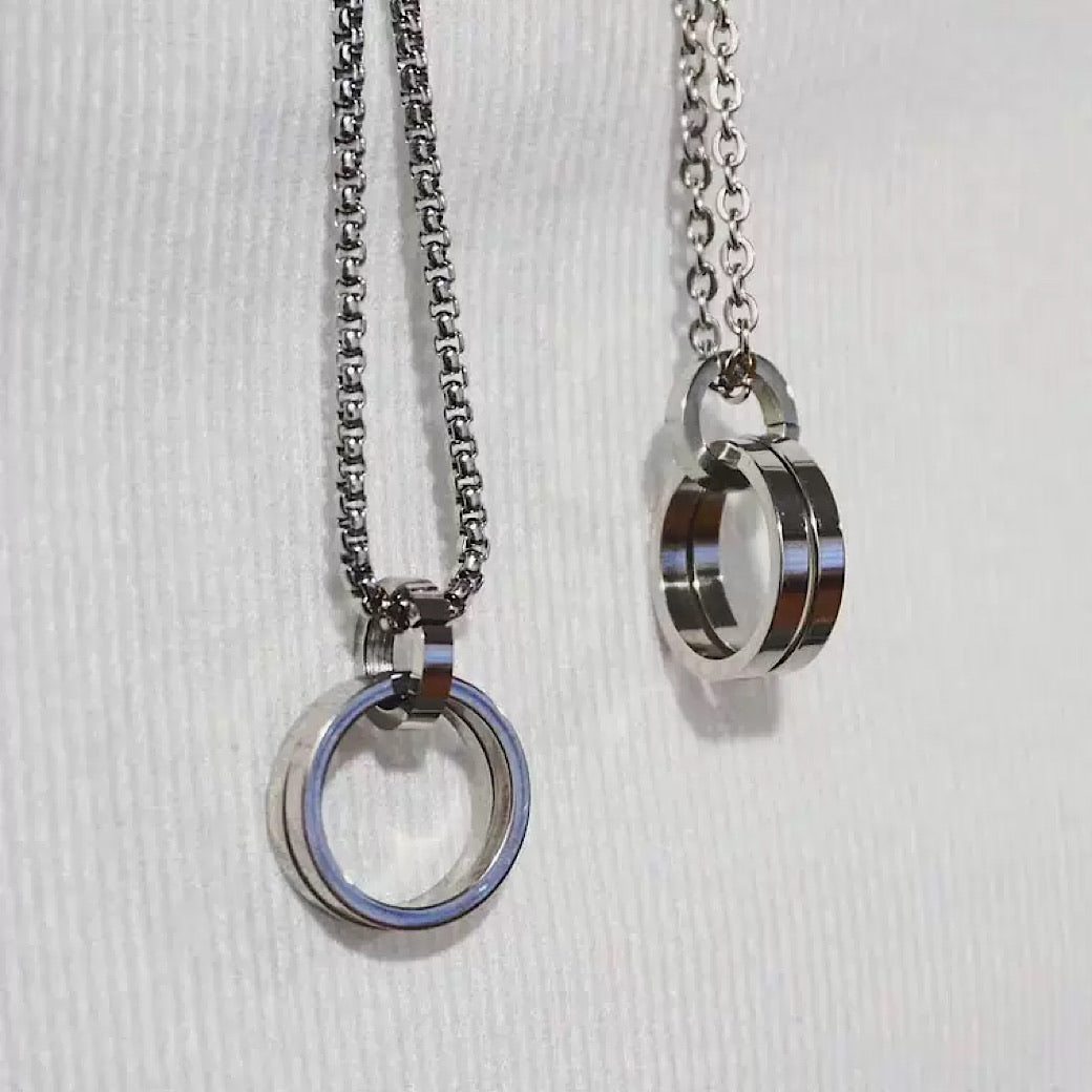 2-type ring necklace  HL1391