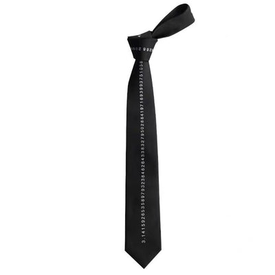 numerals design necktie HL0895